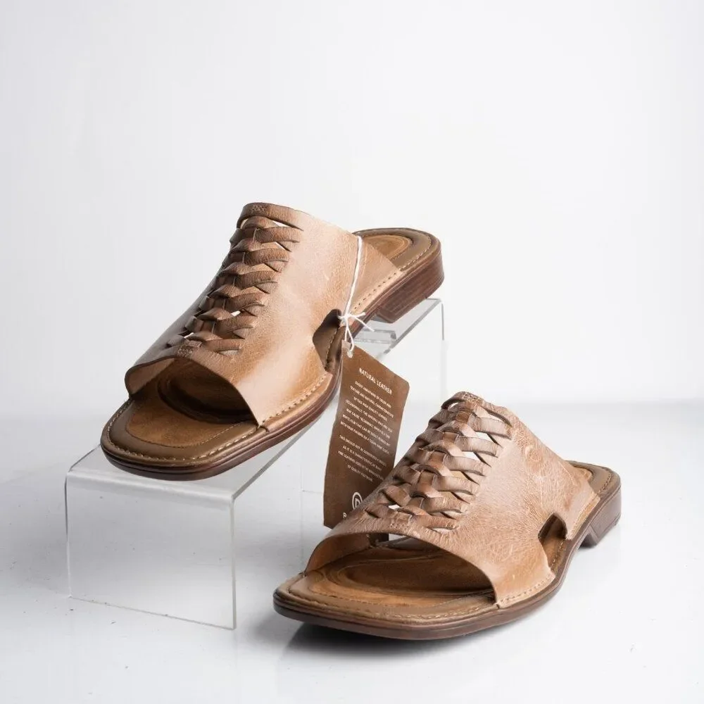 Rockport Mens Maderas Tortoise Shell Sandals Tan Brown US 10 EU 44 NWB